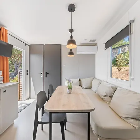 بيت للعطل Le Laurier, Mobil-home Climatise Avec Vue Sur Hyères